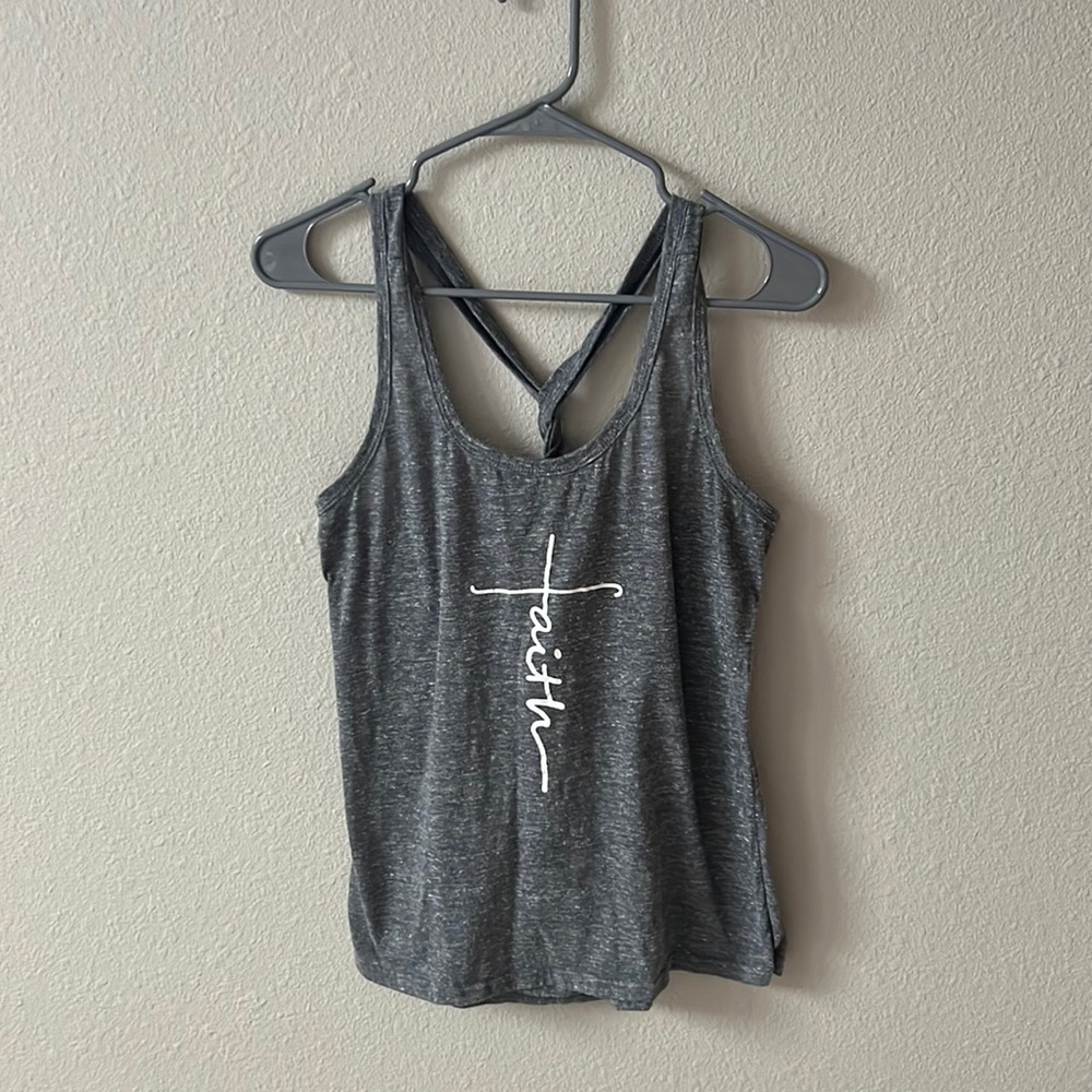 Faith tank womens size large
